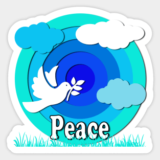 Peace Sticker